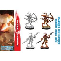 DUNGEONS AND DRAGONS NOLZUR'S THRI-KREEN 2X MINIATURE WIZKIDS