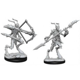 DUNGEONS AND DRAGONS NOLZUR'S THRI-KREEN 2X MINIATURE WIZKIDS