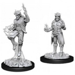 DUNGEONS AND DRAGONS NOLZUR'S TIEFLING SORCERER 2X MINIATURE WIZKIDS