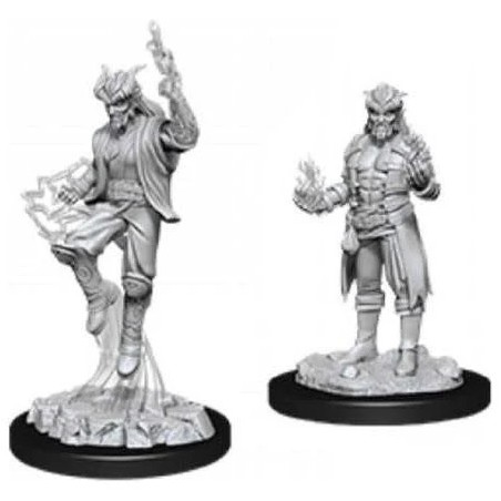 DUNGEONS AND DRAGONS NOLZUR'S TIEFLING SORCERER 2X MINIATURE