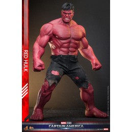 CAPTAIN AMERICA BRAVE NEW WORLD RED HULK MOVIE MASTERPIECE ACTION FIGURE HOT TOYS