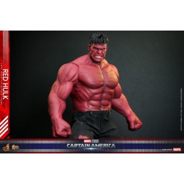 HOT TOYS CAPTAIN AMERICA BRAVE NEW WORLD RED HULK MOVIE MASTERPIECE 1/6 47CM ACTION FIGURE