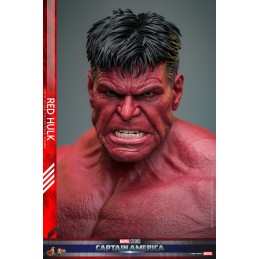 HOT TOYS CAPTAIN AMERICA BRAVE NEW WORLD RED HULK MOVIE MASTERPIECE 1/6 47CM ACTION FIGURE