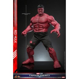 HOT TOYS CAPTAIN AMERICA BRAVE NEW WORLD RED HULK MOVIE MASTERPIECE 1/6 47CM ACTION FIGURE