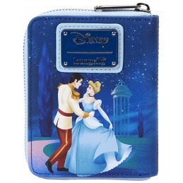 LOUNGEFLY DISNEY CINDERELLA 75TH ROYAL BALL WOMAN ZIP WALLET