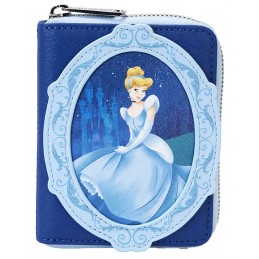 LOUNGEFLY DISNEY CINDERELLA 75TH ROYAL BALL WOMAN ZIP WALLET