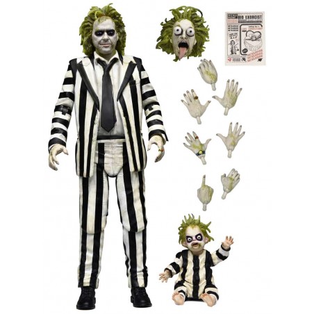 BEETLEJUICE BEETLEJUICE ULTIMATE STRIPED SUIT BETTLEJUICE ACTION FIGURE