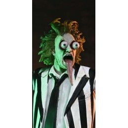 BEETLEJUICE BEETLEJUICE ULTIMATE STRIPED SUIT BETTLEJUICE ACTION FIGURE NECA