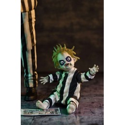 BEETLEJUICE BEETLEJUICE ULTIMATE STRIPED SUIT BETTLEJUICE ACTION FIGURE NECA