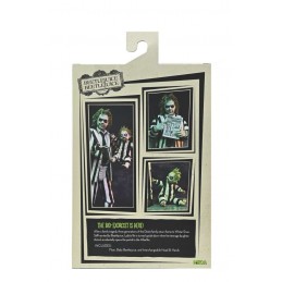 BEETLEJUICE BEETLEJUICE ULTIMATE STRIPED SUIT BETTLEJUICE ACTION FIGURE NECA