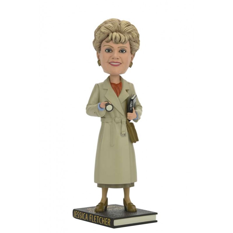 MURDER SHE WROTE JESSICA FLETCHER HEADKNOCKER BOBBLE HEAD FIGURE NECA