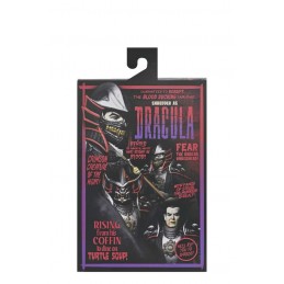 UNIVERSAL MONSTERS X TMNT TEENAGE MUTANT NINJA TURTLES SHREDDER AS DRACULA ACTION FIGURE NECA