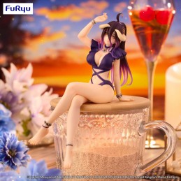 OVERLORD ALBEDO SWIMSUIT DARK PURPLE NOODLE STOPPER FIGURE STATUA FURYU