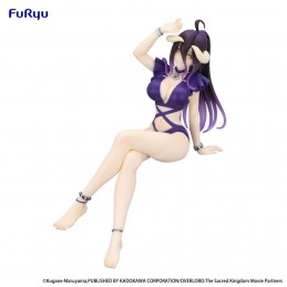 OVERLORD ALBEDO SWIMSUIT DARK PURPLE NOODLE STOPPER FIGURE STATUA FURYU