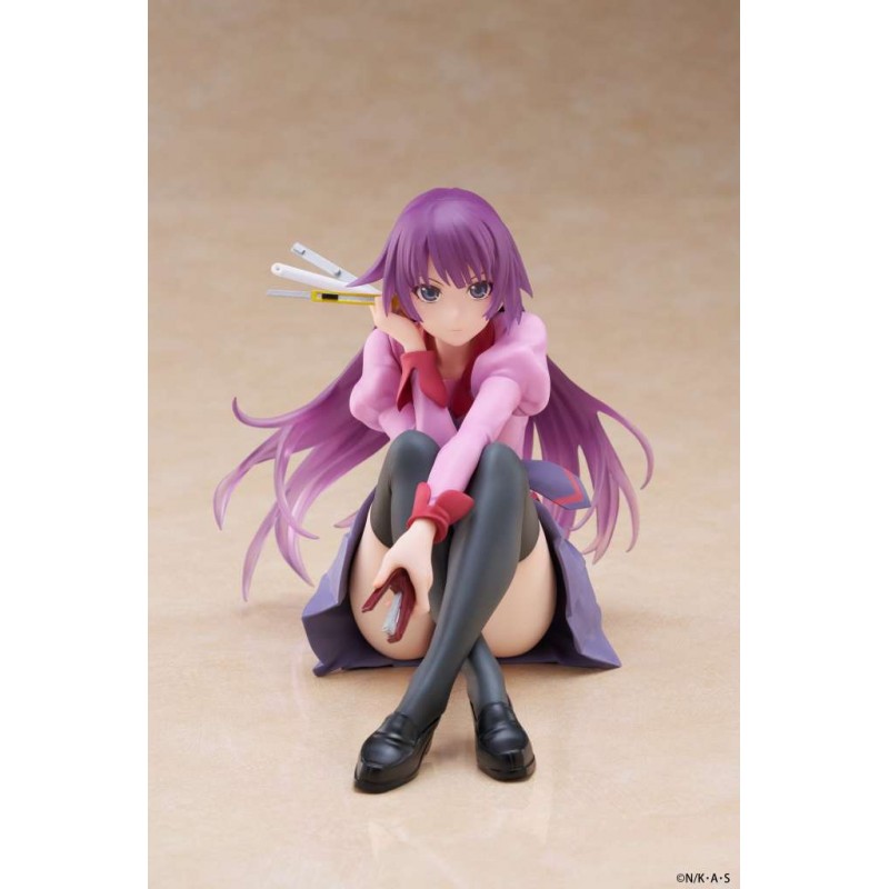 MONOGATARI SERIES DESKTOP CUTE HITAGI SENJOUGAHARA STATUA FIGURE TAITO