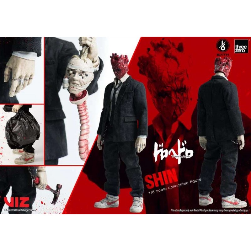 THREEZERO DOROHEDORO SHIN 1/6 SCALE COLLECTIBLE FIGURE PVC ACTION FIGURE