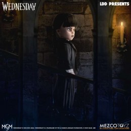 MEZCO TOYS LIVING DEAD DOLLS LDD WEDNESDAY NEVERMORE ACADEMY UNIFORM VERSION 25CM ACTION FIGURE