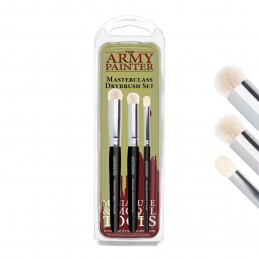 MASTERCLASS DRYBRUSH SET 3X PENNELLI THE ARMY PAINTER