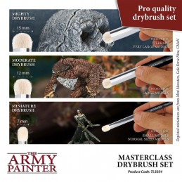 MASTERCLASS DRYBRUSH SET 3X PENNELLI THE ARMY PAINTER