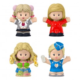 BRITNEY SPEARS LITTLE PEOPLE COLLECTOR 4-PACK MINI FIGURE MATTEL