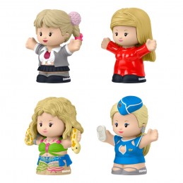 BRITNEY SPEARS LITTLE PEOPLE COLLECTOR 4-PACK MINI FIGURE MATTEL