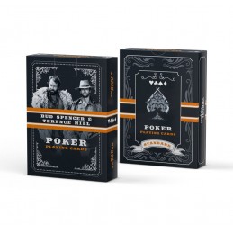 BUD SPENCER AND TERENCE HILL WESTERN POKER PLAYING CARDS MAZZO CARTE OAKIE DOAKIE