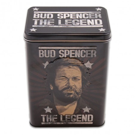 BUD SPENCER THE LEGEND METAL TIN BOX SCATOLA