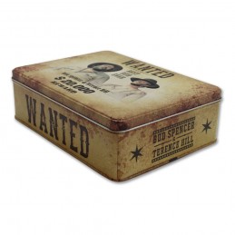 BUD SPENCER AND TERENCE HILL WANTED METAL TIN BOX SCATOLA  Blechwaren Fabrik Braunschweig