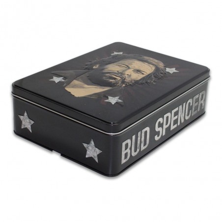 BUD SPENCER THE LEGEND METAL TIN BOX SCATOLA