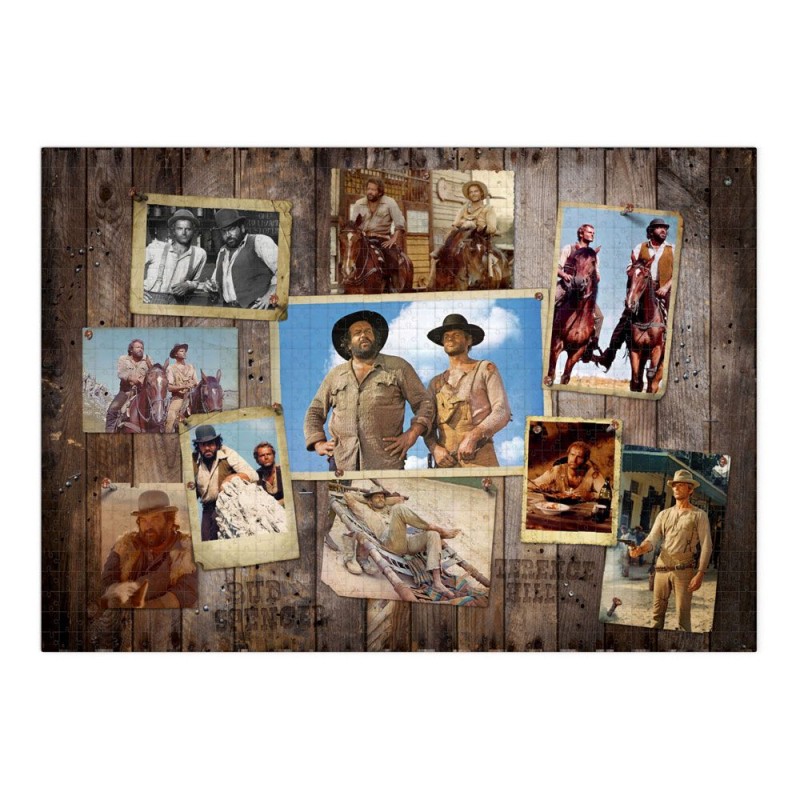 OAKIE DOAKIE BUD SPENCER AND TERENCE HILL POSTER WALL 1000 PCS JIGSAW PUZZLE 68X48CM