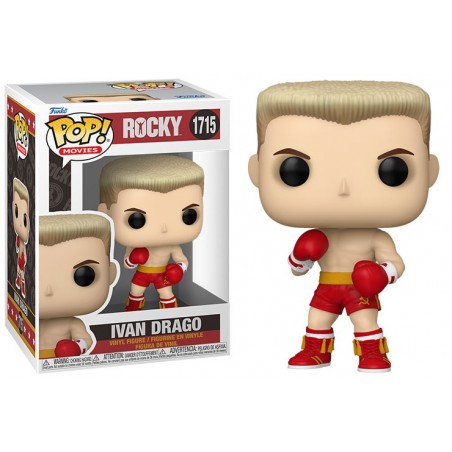 FUNKO POP! ROCKY IVAN DRAGO BOBBLE HEAD FIGURE