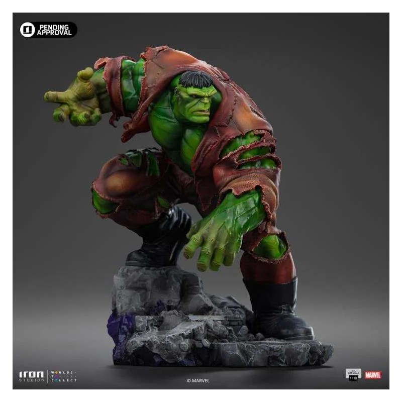 INFINITY GAUNTLET ART SCALE HULK 1/10 STATUA FIGURE IRON STUDIOS