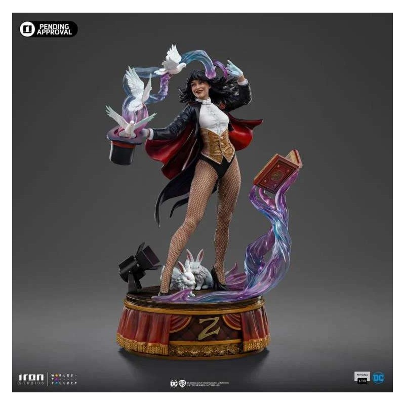 IRON STUDIOS DC COMICS ZATANNA ART SCALE STATUE RESIN FIGURE