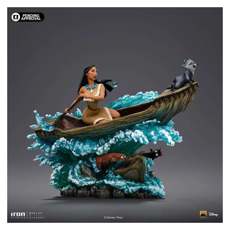 DISNEY CLASSICS POCAHONTAS ART SCALE 1/10 STATUA FIGURE IRON STUDIOS