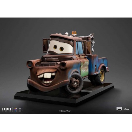 DISNEY CARS TOW MATER CRICCHETTO ART SCALE 1/10 STATUA FIGURE