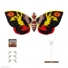 TOHO ULTIMATES GODZILLA MOTHRA ACTION FIGURE SUPER7