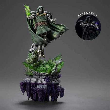 INFINITY GAUNTLET ART SCALE DELUXE DOCTOR DOOM 1/10 STATUA FIGURE