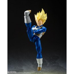 DRAGON BALL Z SUPER SAIYAN VEGETA AWAKENED S.H. FIGUARTS ACTION FIGURE BANDAI