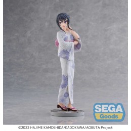 SEGA GOODS RASCAL DOES NOT DREAM OF BUNNY GIRL SENPAI MAI SAKURAJIMA PAJAMA LUMINASTA STATUE PVC FIGURE