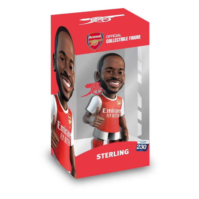 RAHEEM STERLING ARSENAL FC MINIX COLLECTIBLE FIGURINE FIGURE NOBLE COLLECTIONS