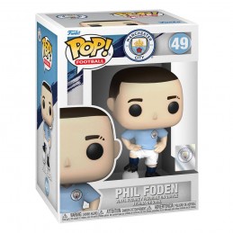 FUNKO POP! MANCHESTER CITY F.C. PHIL FODEN BOBBLE HEAD KNOCKER FIGURE FUNKO