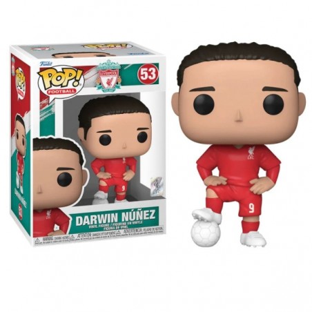 FUNKO POP! LIVERPOOL F.C. DARWIN NUNEZ BOBBLE HEAD KNOCKER FIGURE