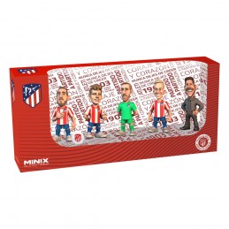 ATLETICO DE MADRID MINIX COLLECTIBLE FIGURINE 5-PACK MINI FIGURE NOBLE COLLECTIONS