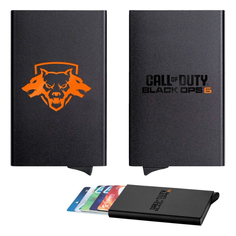 DEVPLUS CALL OF DUTY BLACK OPS 6 CERBERUS METAL CREDITCARD HOLDER