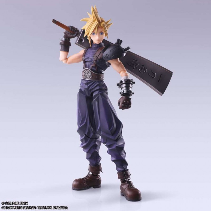 SQUARE ENIX FINAL FANTASY VII CLOUD STRIFE HARDEDGE BRING ARTS ACTION FIGURE