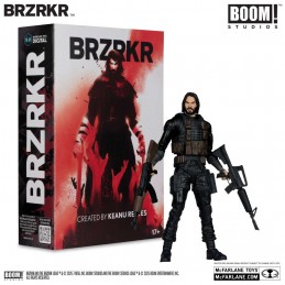 MC FARLANE BRZRKR B 18CM PVC ACTION FIGURE