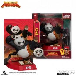 MC FARLANE KUNG FU PANDA PO MOVIE MANIACS SERIES PVC FIGURE