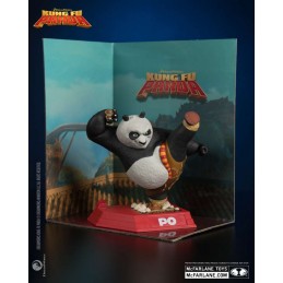 MC FARLANE KUNG FU PANDA PO MOVIE MANIACS SERIES PVC FIGURE