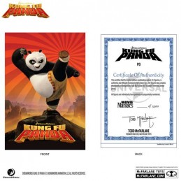 MC FARLANE KUNG FU PANDA PO MOVIE MANIACS SERIES PVC FIGURE