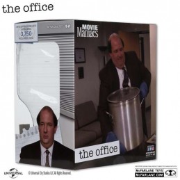 THE OFFICE KEVIN MALONE MOVIE MANIACS ACTION FIGURE MC FARLANE